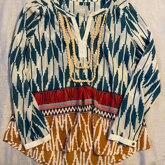 Maeve Tops - Maeve Anthropologie 8 Blouse Fun